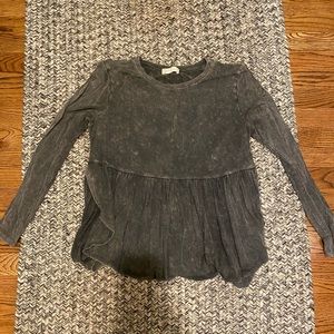 gray/green Altar’d State long sleeve top